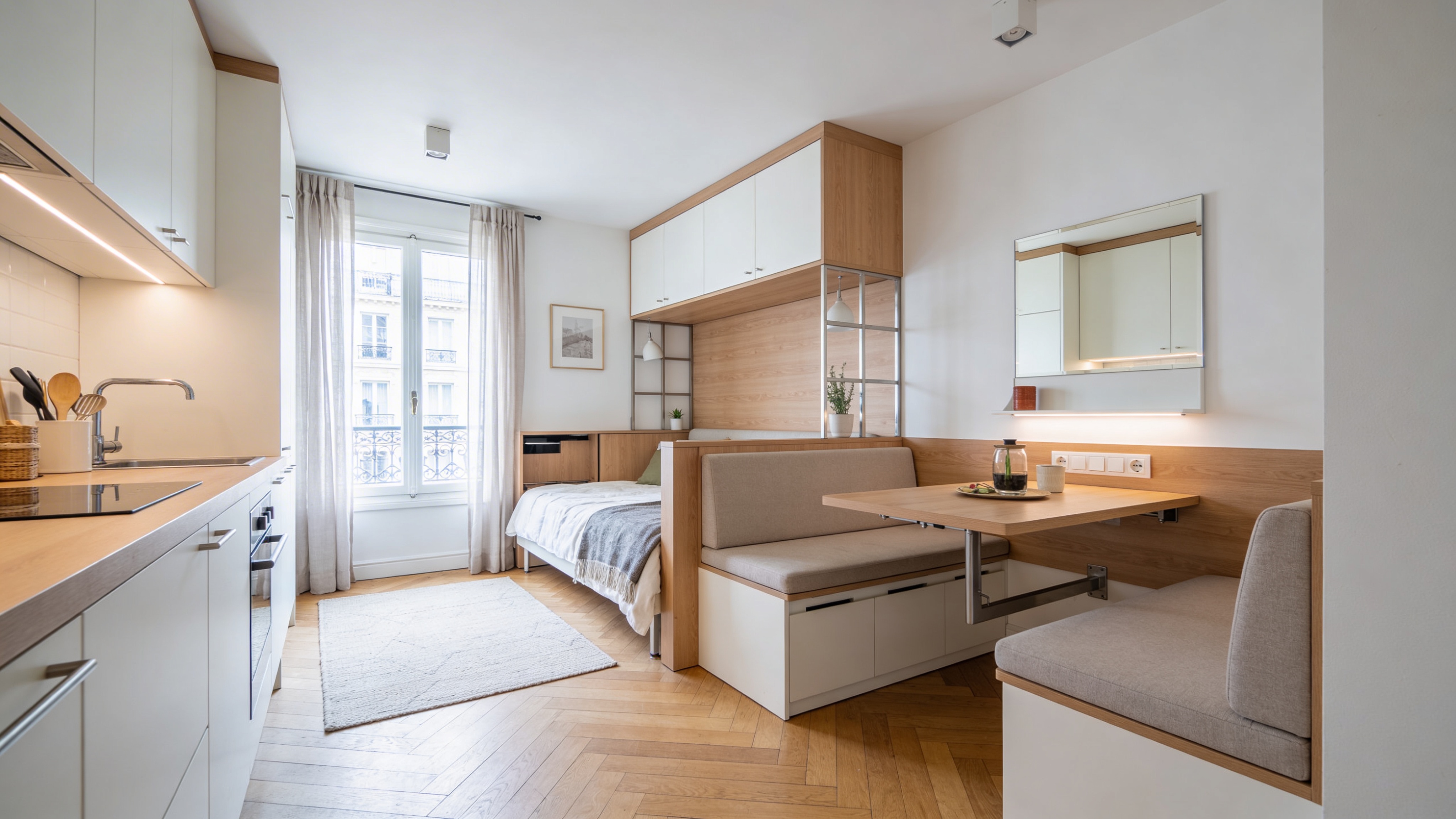Agrandir visuellement un petit appartement : astuces de rénovation