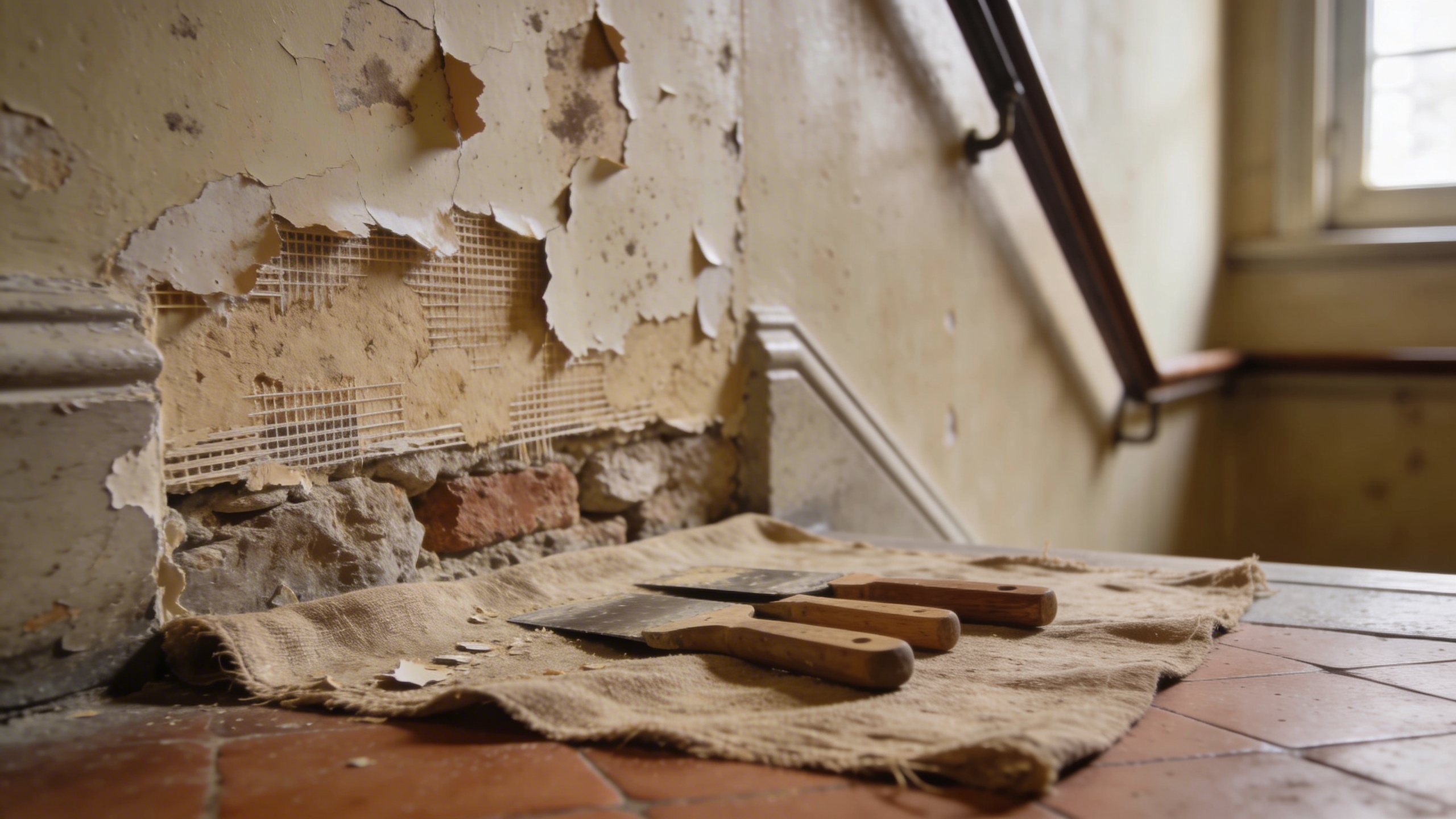 Comment préparer les murs d'un appartement ancien avant peinture ?